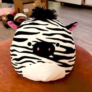 Zebra squishmallow 8 inch